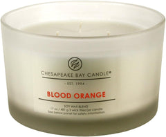 Candle PT18456 3 Wick Scented Candle Blood Orange Coffee Table Jar