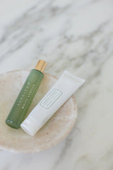 Hand Cream and Perfume Oil Rollerball Set - White Vanilla