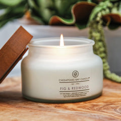 Candle Scented Candle Fig Redwood Small