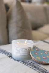 Sand + Paws Sun Washed Citrus 12 oz scented candle
