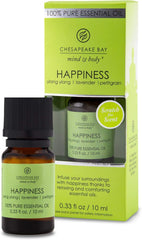 Candle 100 Pure Essential Diffuser Oil Happiness Ylang Ylang Lavender Petitgrain 10 Milliliter