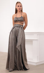 Two Piece Set in Silver