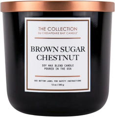 Candle The Collection Two Wick Scented Candle Brown Sugar Chestnut Medium Jar
