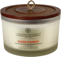 Candle PT18456 3 Wick Scented Candle Blood Orange Coffee Table Jar