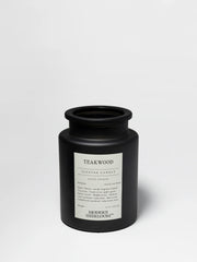 Teakwood 12 oz scented candle