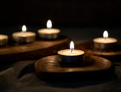 Aromascape Fragrance Free Tea Light Candles 100 Pack
