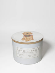Sand + Paws Laundry Day 12 oz scented candle