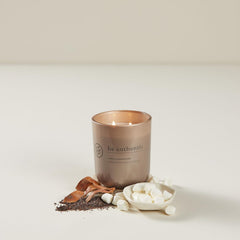 Candle Intentions Collection Candle Be Authentic Embrace Your True self Vanilla Suedewood 13 oz Home Décor