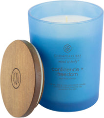Candle Scented Candle Confidence Freedom Oak Moss Amber Medium Home Décor