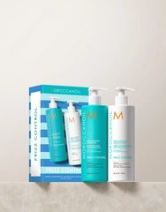 Frizz Control Shampoo Conditioner Half Liter Set