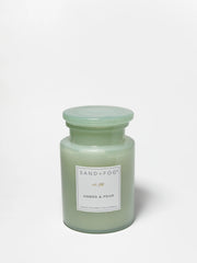 Amber & Pear 12 oz scented candle