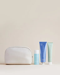 Skincare Regimen Set with Full Size Jet Lag Mask