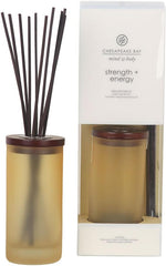 Candle Reed Diffuser Strength Energy Pineapple Coconut