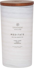 Candle Mind Body Serenity Scented Candle Meditate with Pure Essential Oils Ylang Ylang Lemon Cedarwood Large