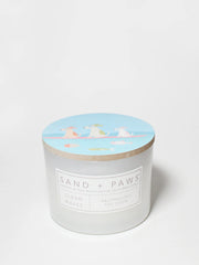 Sand + Paws Clean Waves 12 oz scented candle