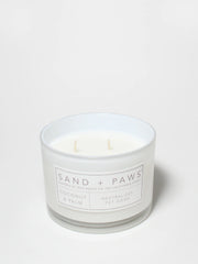 Sand + Paws Coconut & Palm 12 oz scented candle