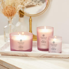 Candle Scented Candle Joy Laughter Cranberry Dahlia Medium Home Décor