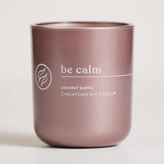 Candle Intentions Collection Candle Be Calm Relax and let go Coconut Santal 13 oz Home Décor