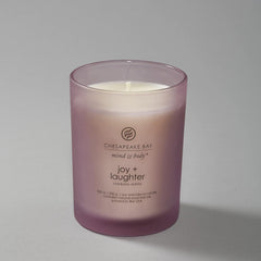 Candle Medium Jar Candles Joy Laughter Cranberry Dahlia and Confidence Freedom Oak Moss Amber 2 Count Home Décor