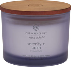 Candle Scented Candle Serenity Calm Lavender Thyme Coffee Table Home Décor Scented Candle Balance Harmony Water Lily Pear Medium Home Décor