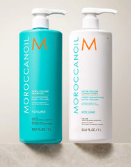 Extra Volume Shampoo Conditioner Liter Bundle