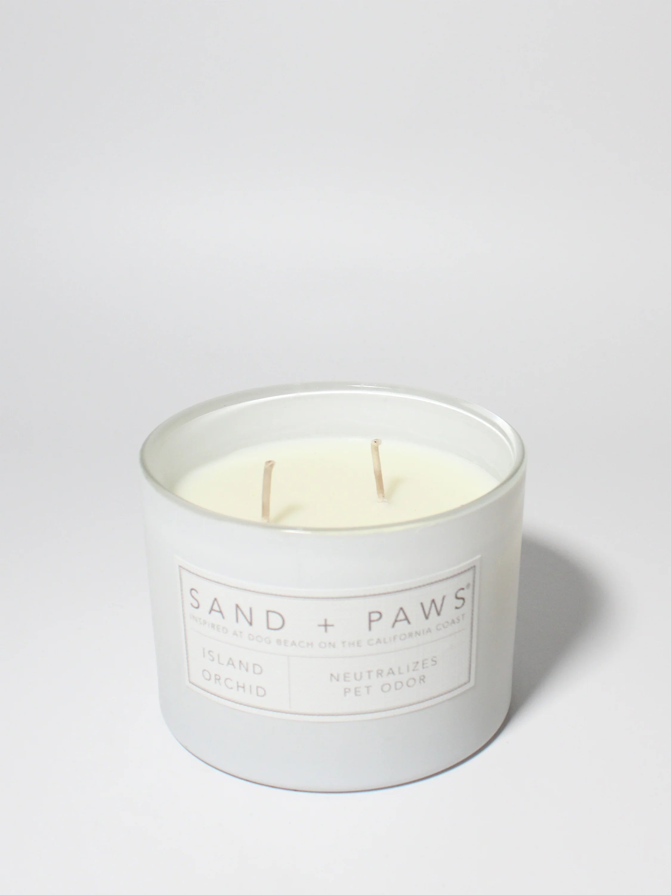 Sand + Paws Island Orchid 12 oz scented candle