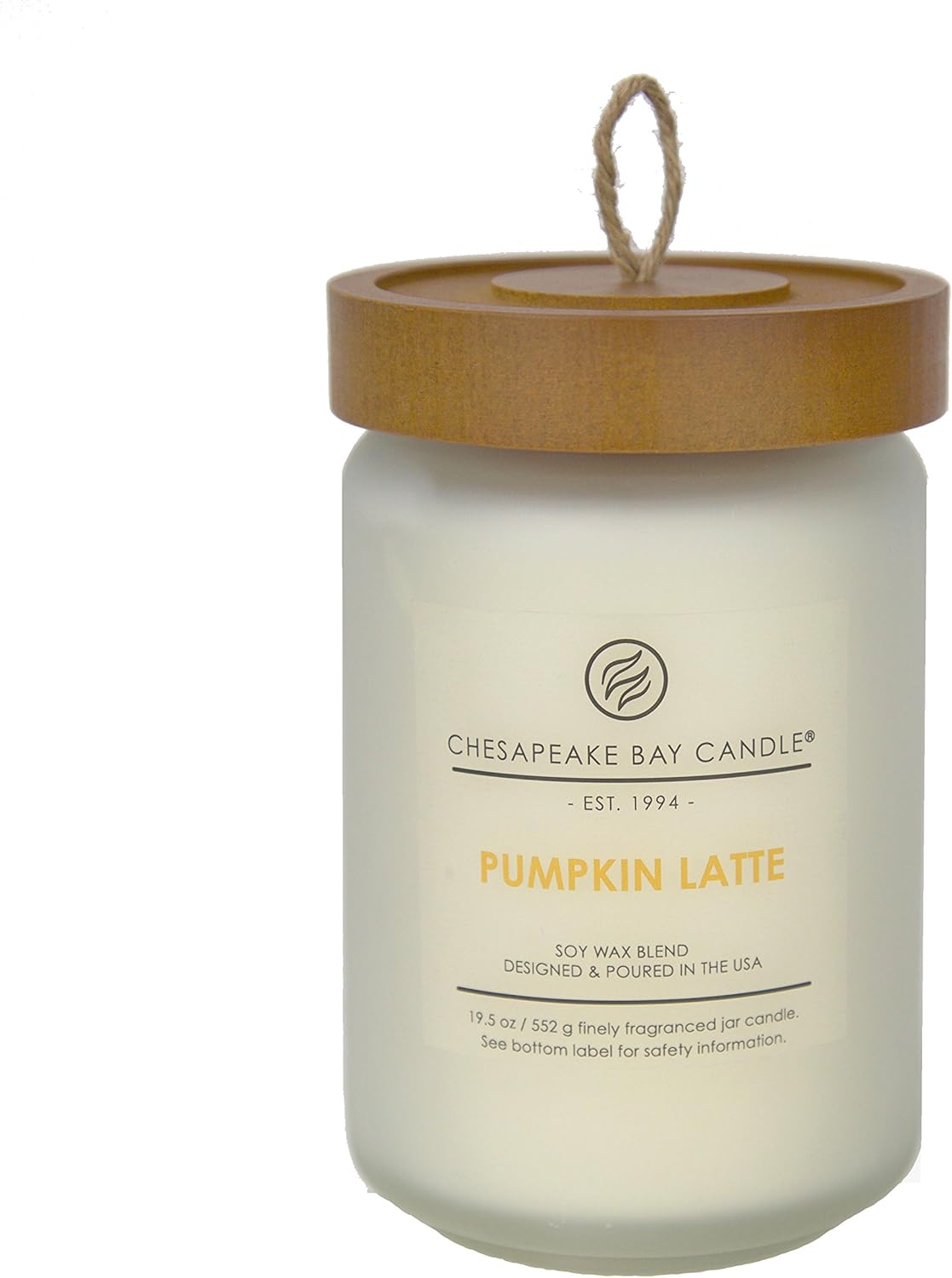 Candle Scented Candle Pumpkin Latte Large Jar