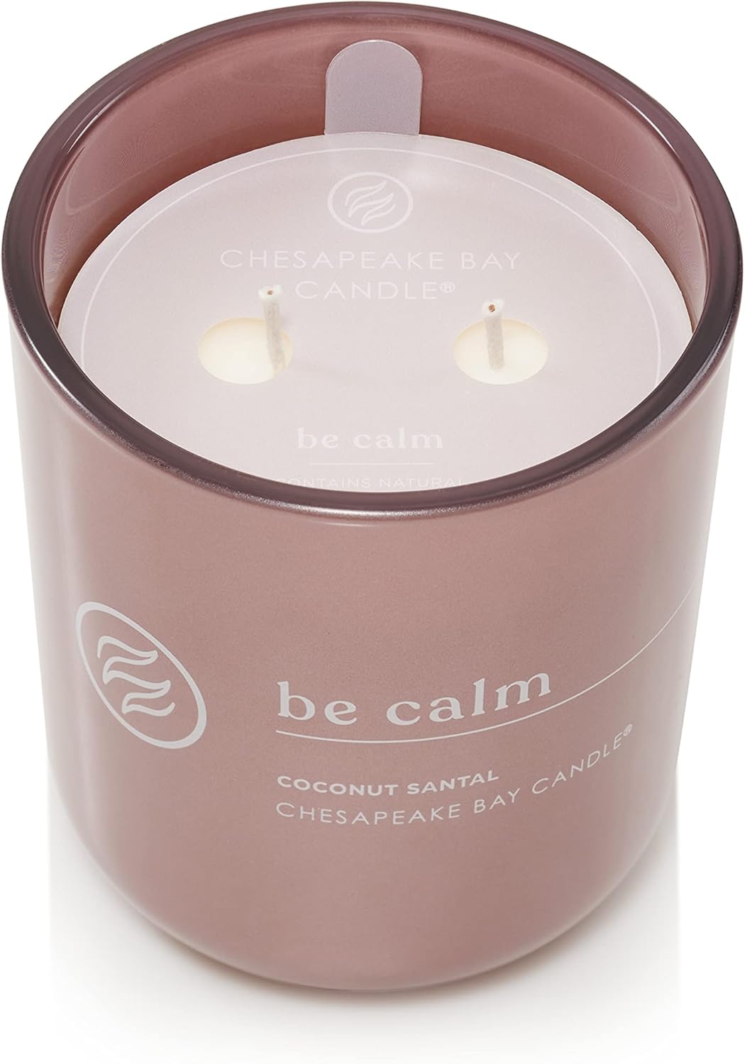 Candle Intentions Collection Candle Be Calm Relax and let go Coconut Santal 13 oz Home Décor