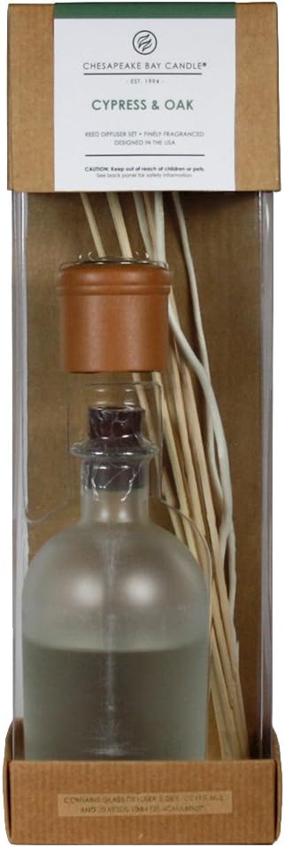 Candle Reed Diffuser Cypress Oak