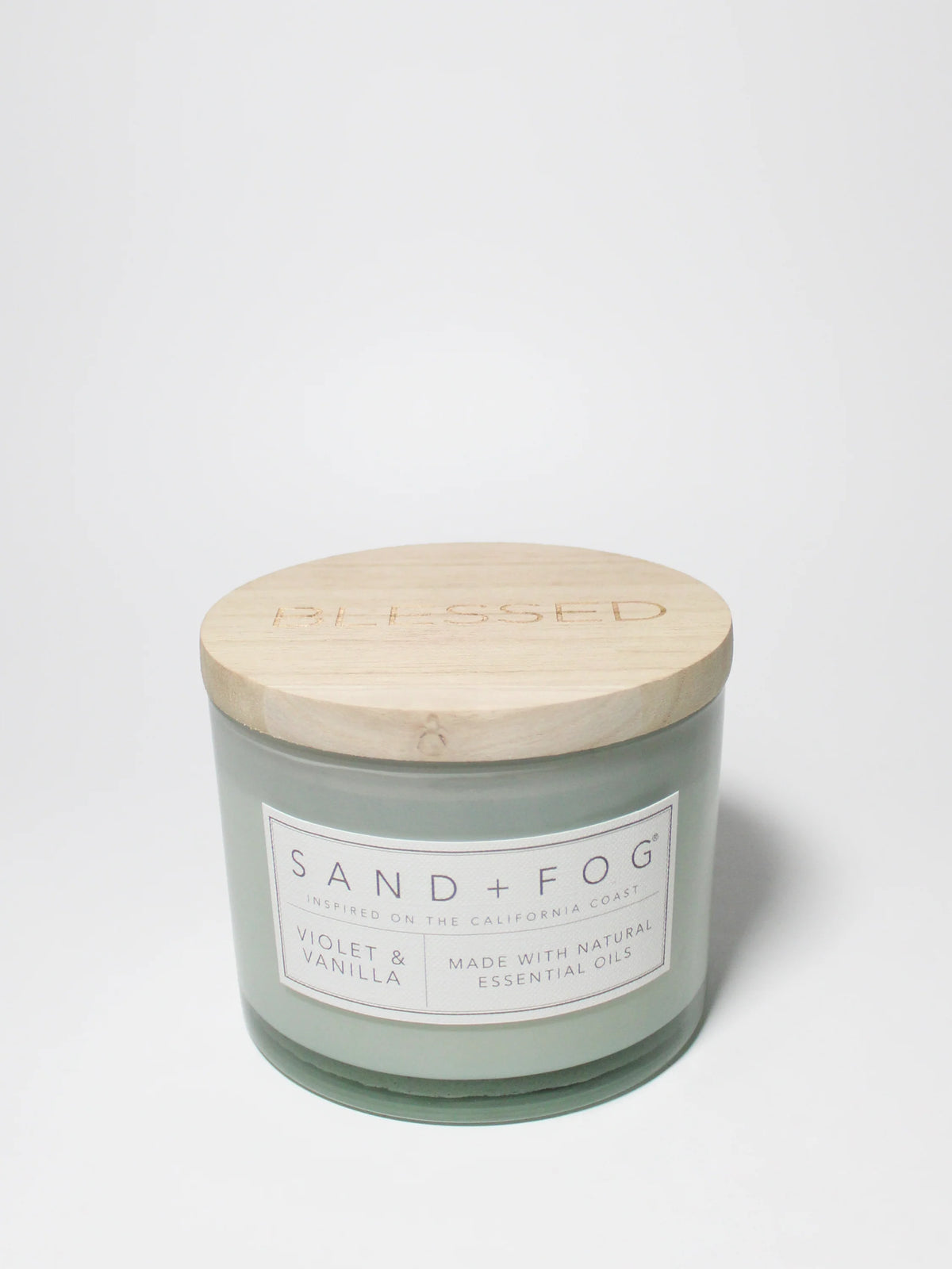 Violet & Vanilla 12 oz scented candle