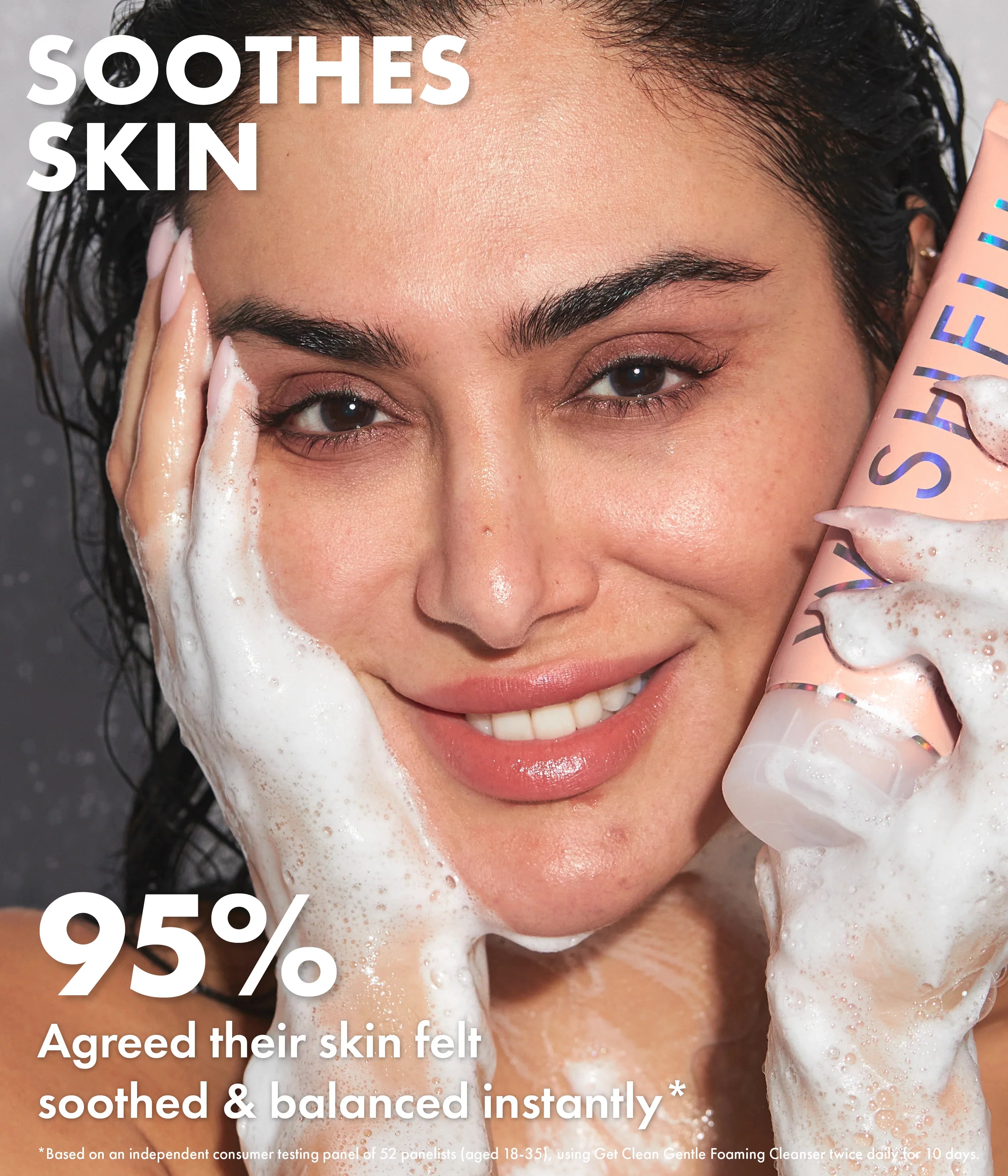 Get Clean 2 PHA Sea Moss Gentle Foaming Cleanser