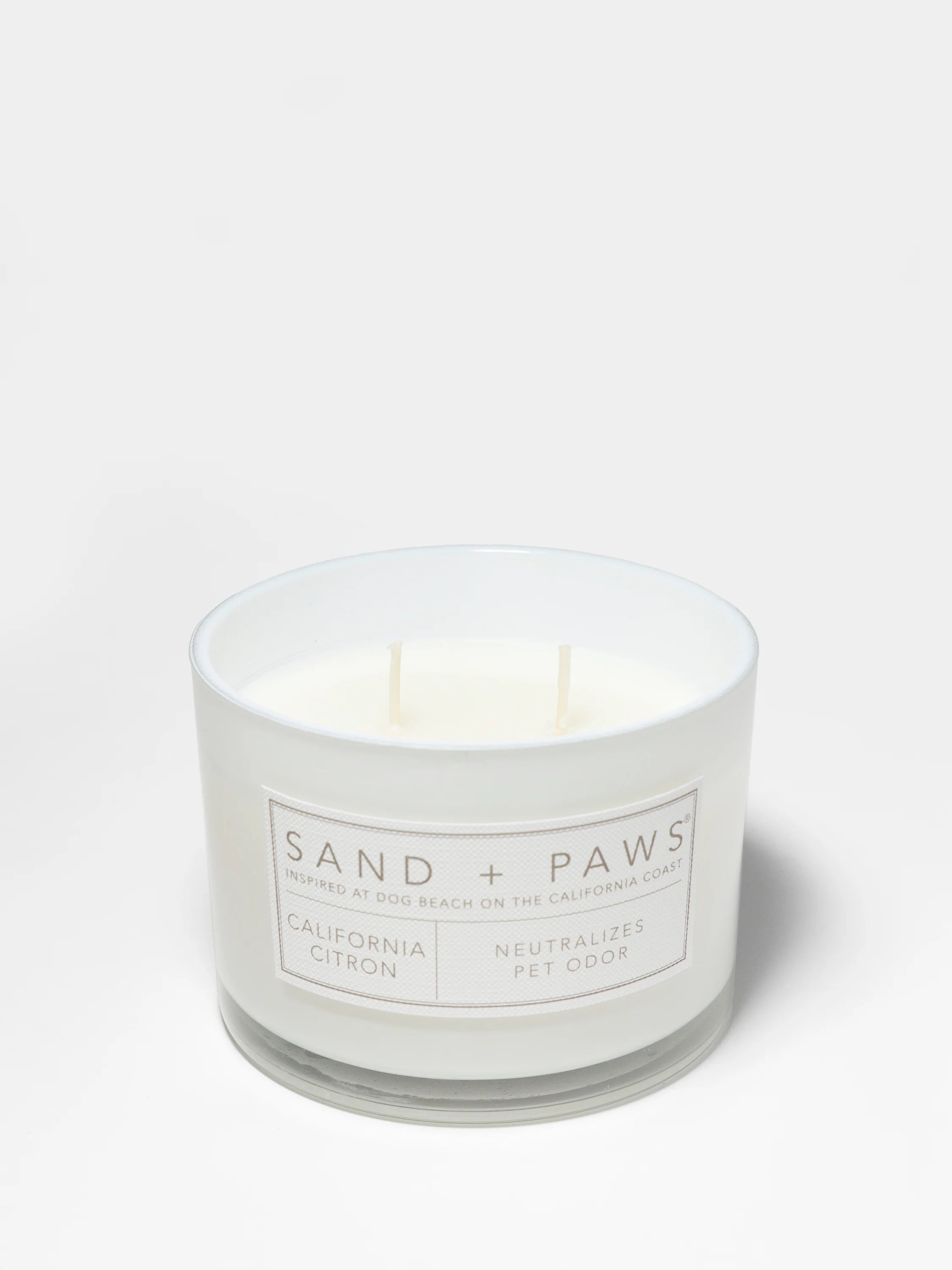 Sand + Paws California Citron 12 oz scented candle
