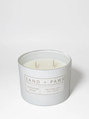 Sand + Paws Lavender Musk 12 oz scented candle