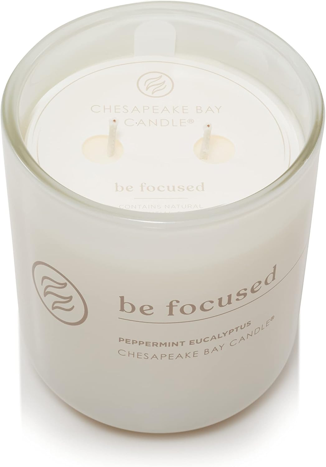 Candle Intentions Collection Candle Be Focused Remember what matters Peppermint Eucalyptus 13 oz Home Décor