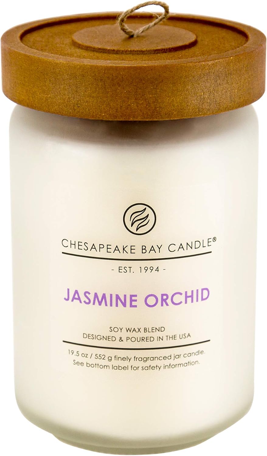 Candle Scented Candle Jasmine Orchid Large Jar