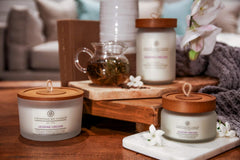 Candle Scented Candle Jasmine Orchid Large Jar