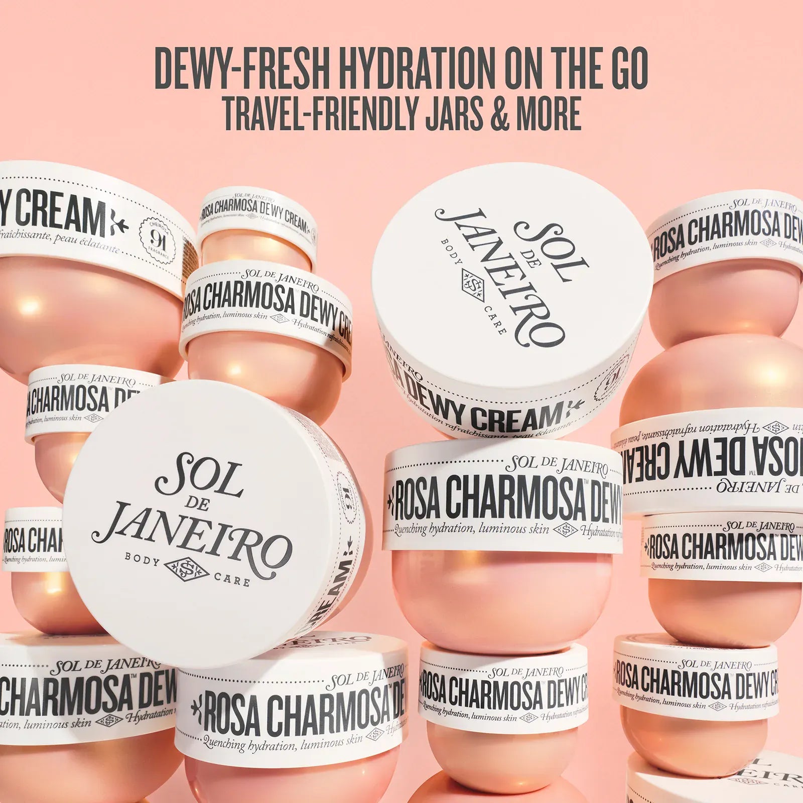 Rosa Charmosa Dewy Cream