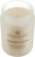 Candle PT96742 Scented Candle Chestnut Acorn Large Jar Brown