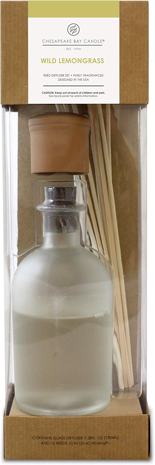 Candle Reed Diffuser Wild Lemongrass
