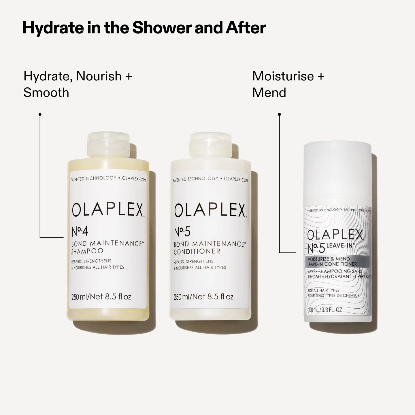 Nº5LEAVE IN MOISTURIZE MEND LEAVE IN CONDITIONER
