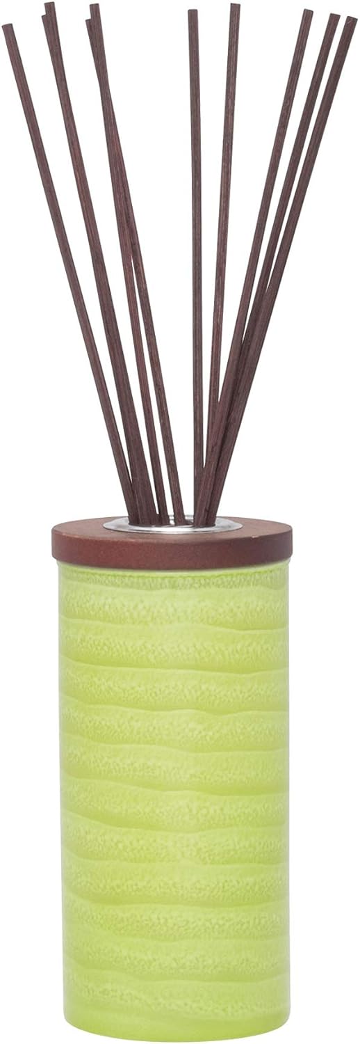 Candle Mind Body Serenity Reed Diffuser Awaken with Pure Essential Oils Lemongrass Lime Peppermint