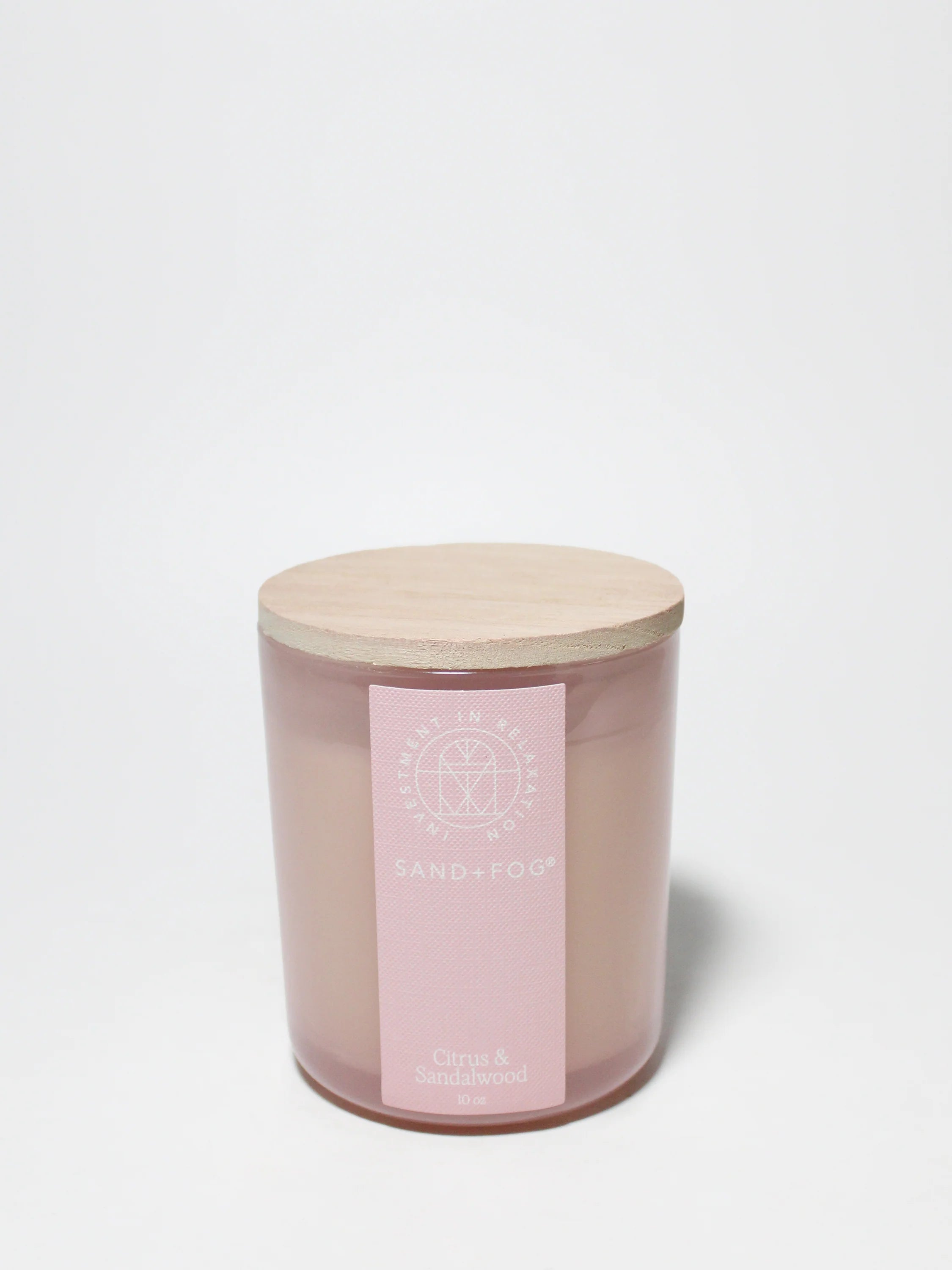 Citrus & Sandalwood 10 oz scented candle