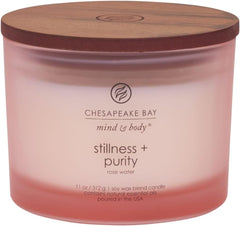 Candle PT40896 Scented Candle Stillness Purity Rose Water Coffee TableOrange Home Décor