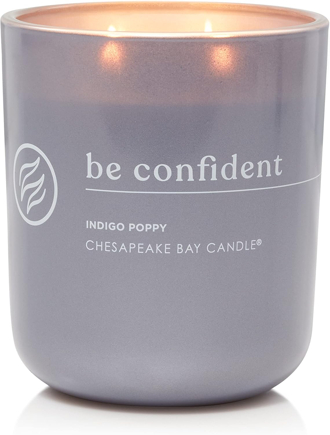 Candle Intentions Collection Candle Be Confident You are enough Indigo Poppy 13 oz Home Décor