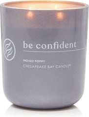 Candle Intentions Collection Candle Be Confident You are enough Indigo Poppy 13 oz Home Décor