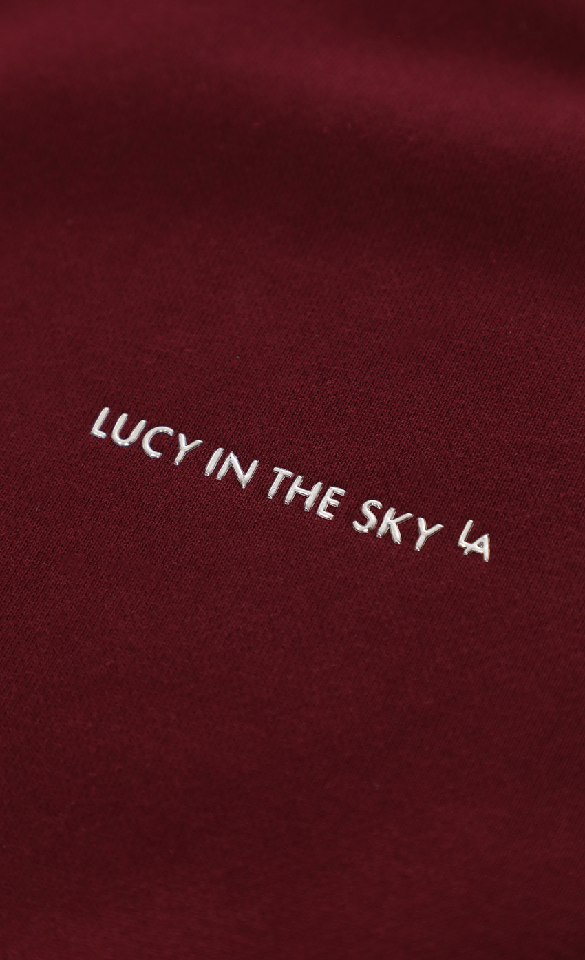 Lucy Sweatpants in Burgundy