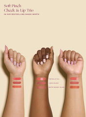 Soft Pinch Cheek Lip Trio