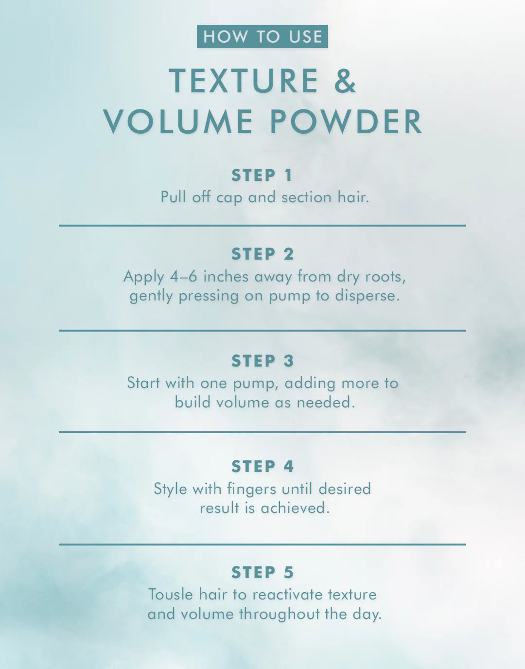 Texture Volume Hair Powder