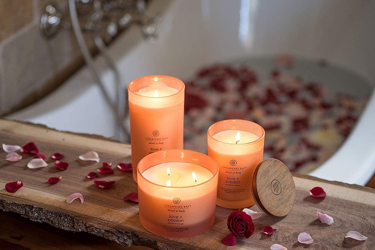 Candle PT31905 Scented Candle Love Passion Grapefruit Mango Medium Home Décor