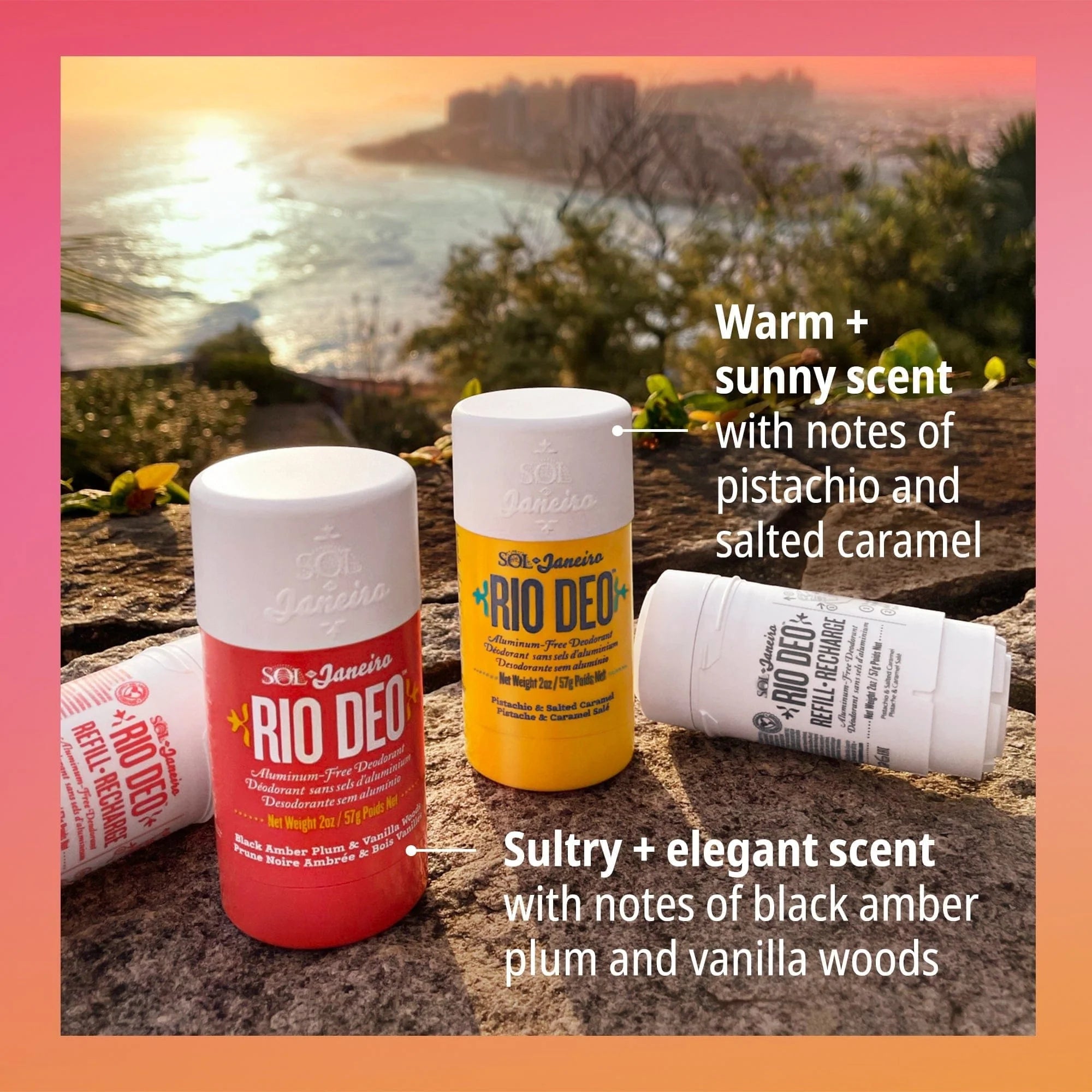 Rio Deo Aluminum Free Deodorant Cheirosa 40